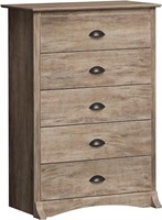 Prepac Salt Spring Rustic 5-drawer Tall Dresser