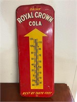 ROYAL CROWN COLA THERMOMETER WORKING CONDITION