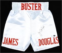 James "Buster" Douglas Signed Boxing Trunks (JSA
