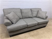 Grey Upholstered Sofa