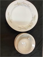 Few Pieces Golden Harvest China