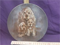 Cocker Spaniel Collector Plate  Numbered