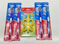 *5PC LOT*ASSORTED COLGATE TOOTHBRUSHES