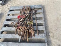 Pallet of Metal Anchors