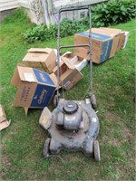 BRIGGS AND STRATTON PUSH MOWER UNTESTED