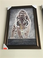 Framed Tiger Picture 27" x 39" - $199