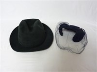 (2) Vintage Hats ~ Sima Velor & Pasternak w/ Veil
