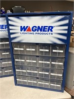 Wagner Lighting Product bin displays