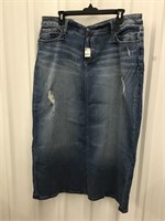 SLINK JEANS WOMEN'S LONG SKIRT SIZE 20