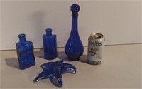 Cobalt Blue Bottle Lot