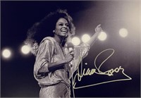 Autograph COA Diana Ross Photo