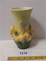 Royal Copley Floral Pottery Vase