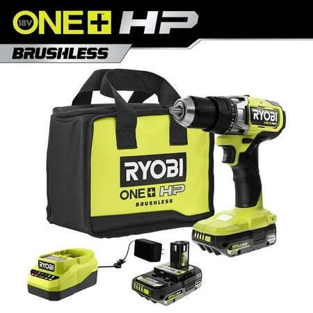 RYOBI ONE+ HP 18V Brushless Cordless 1/2 in. Drill