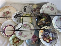 Kitchen Wall Plates with Plate Racks