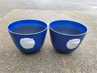 (2) Southern Patio 12" Barnett Patio Planter