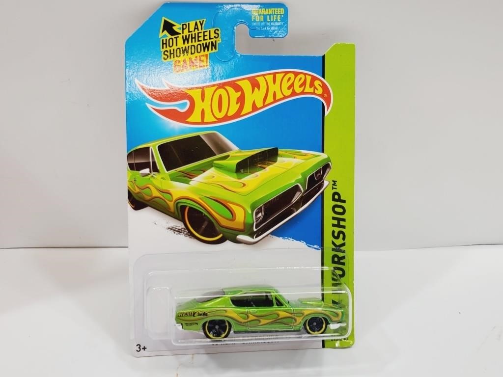 '69 Hemi Barracuda Whot Wheels on Card