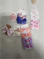 New girls hair bows and hair clips