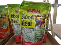 Hi-Yield blood meal 7 bags 2.75 lbs. each