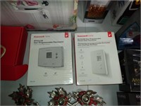 2 new Honeywell non- programmable thermostats