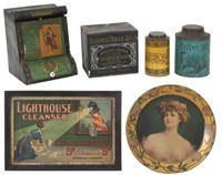 6 Pcs. Early Advertising Items