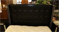 New Full Queen Leather Bed