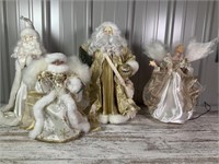Santa and Angel Tree Toppers