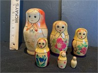 Vintage nesting dolls