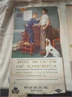 1963, 1964 Boy Scout Calendars