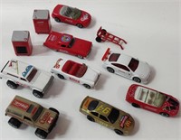 Assorted Coca-Cola Model Cars