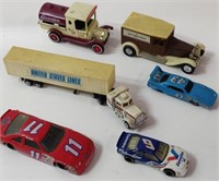 Assorted Model Vehicles incl Race Cars