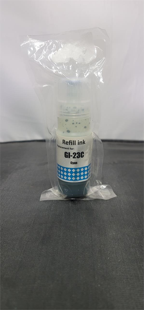 Refill Ink Replacement for GI- 23C (Color Cyan)