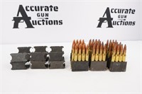 Misc Clipped Ammo/ Clips 34 Rounds 30-06