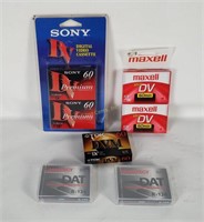 New Dv Video Cassettes - Sony, Maxell