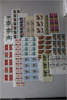 Assorted Partial Stamp Sheet Lot Group F