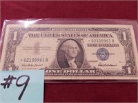 1957 Ser. $1 Silver Certificate w/Star