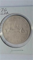 1976 Canada AJ Dollar Unc MS62