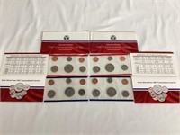 Two 1987 Uncirculated Coin Sets