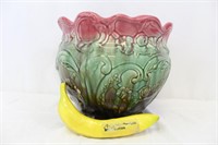 1920s Weller Art Pottery Drop Glaze Flower Pot