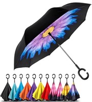 (new)EEZ-Y Reverse Inverted Windproof Umbrella -