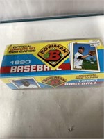 Bowman official complete set of 528 1990 baseball
