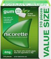 Nicorette Quit Smoking Aid, Nicotine Gum