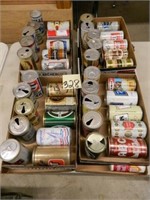 8 Flats Of Mostly 12 oz. Pull Tab Beer Cans -
