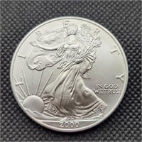 2000 Silver American Eagle $1 1 Oz.