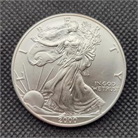 2000 Silver American Eagle $1 1 Oz.