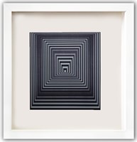 Victor Vasarely- Heliogravure Print "Untitled"