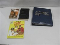 Assorted Stamps & Three Stamp  Books