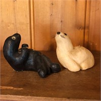 Lot of 2 Seal Wax Candles
