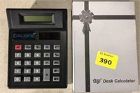 Desk calculator, new