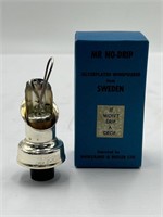 Mr No Drip Vtg silver plated wine pourer Sweden