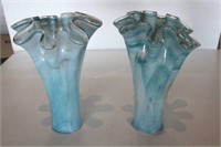 Lot of 2 Matching Vases
